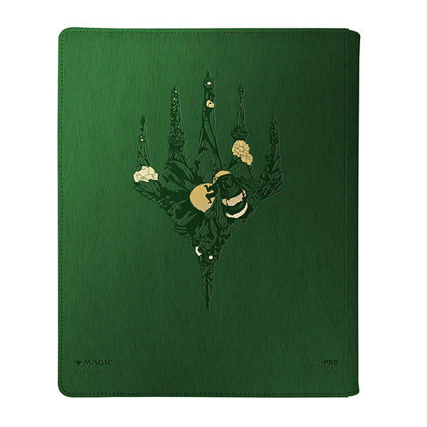 PRO 9-Pocket Zippered Binder: MTG- Bloomburrow- Planeswalker Symbol with Bee