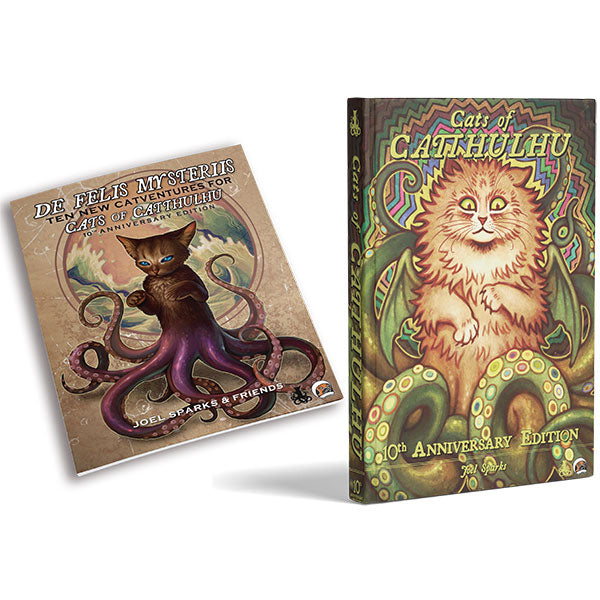 Cats of Catthulhu: 10th Anniversary Edition Box Set - Core & Adventure Books