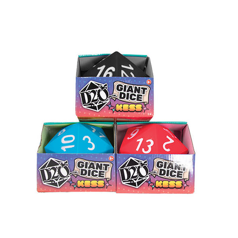 Foam Dice: Giant Dice- D20 - Black