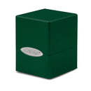 Deckbox: Satin Cube 100+ Hi-Gloss- Emerald Green