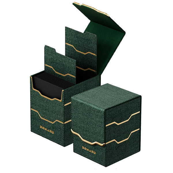 Deckbox: DOMARU Armory Vertex 100+ Top-load- Malachite