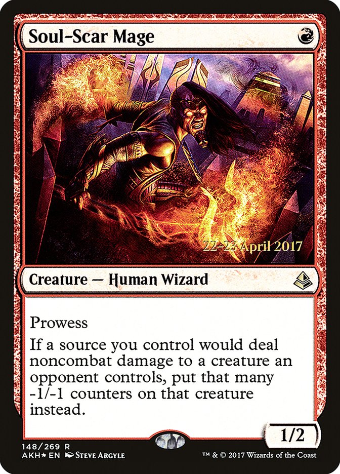 Soul-Scar Mage [Amonkhet Prerelease Promos]