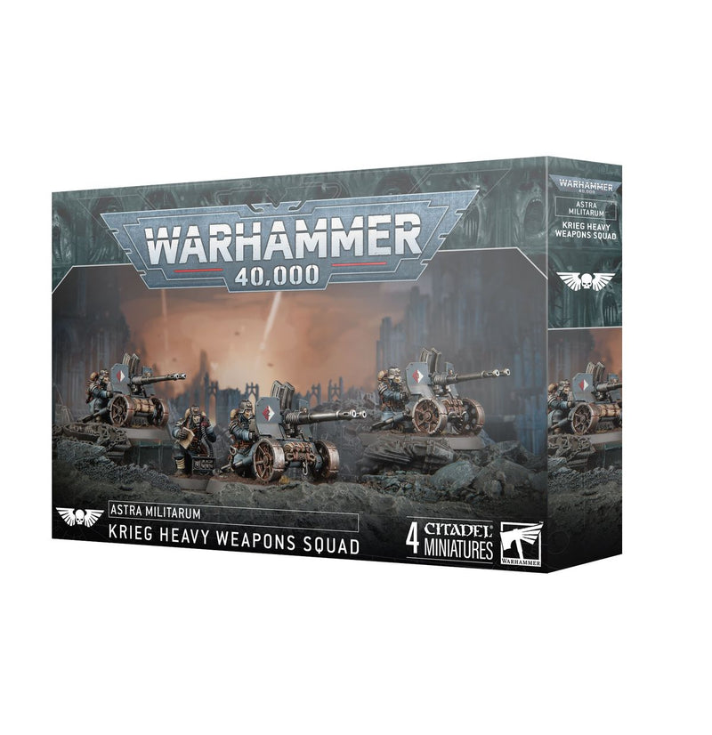 Warhammer 40K: Astra Militarium - Krieg Heavy Weapons Squad (2025)