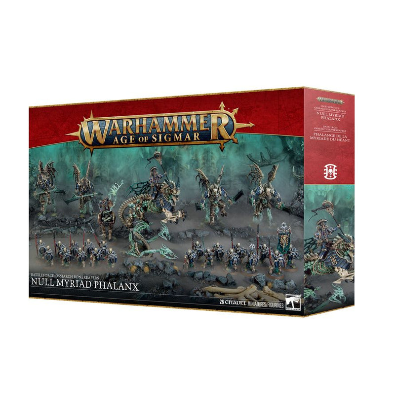 Age of Sigmar: Battleforce: Ossiarch Bonereapers – Null Myriad Phalanx