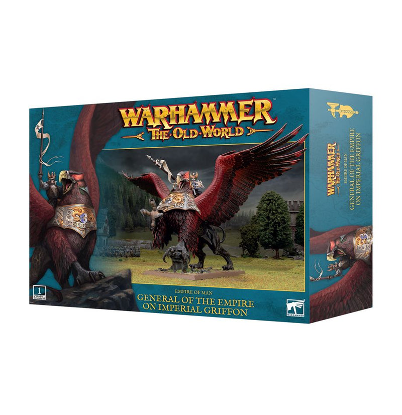 Warhammer Old World: Empire of Man - General of the Empire on Imperial Griffon