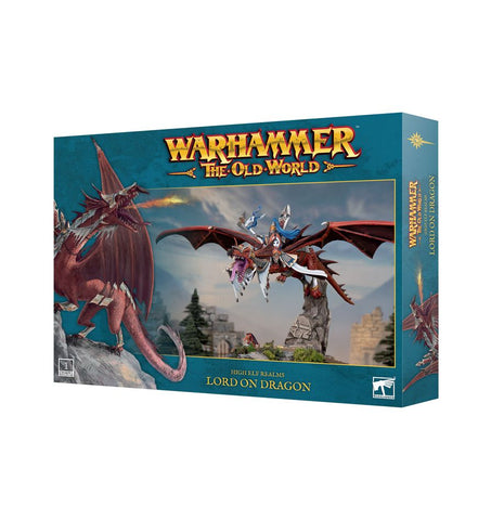 Warhammer Old World: High Elf Realms - Lord on Dragon