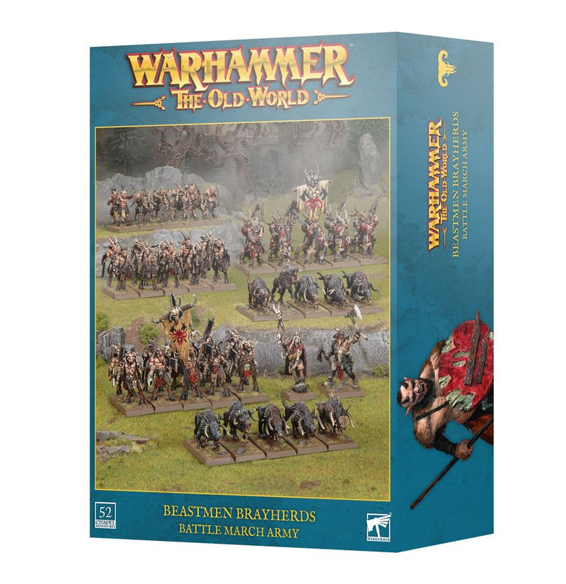 Warhammer Old World: Beastmen Brayherds - Battle March Army