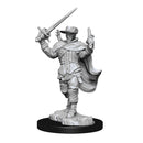 D&D Nolzur's Marvelous Miniatures: Unpainted Minis- Human Bard Male