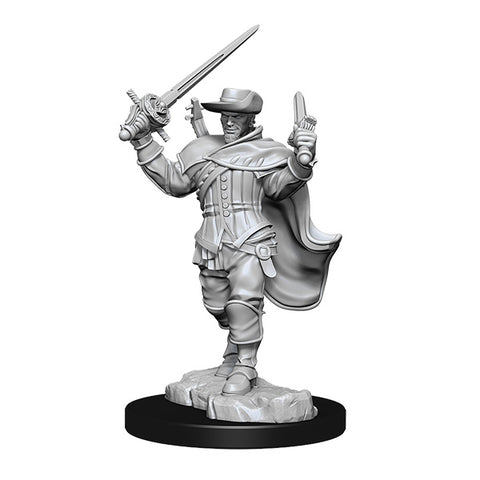 D&D Nolzur's Marvelous Miniatures: Unpainted Minis- Human Bard Male