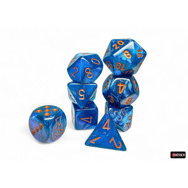 7-Die Set Borealis: Midnight Copper (+bonus die)