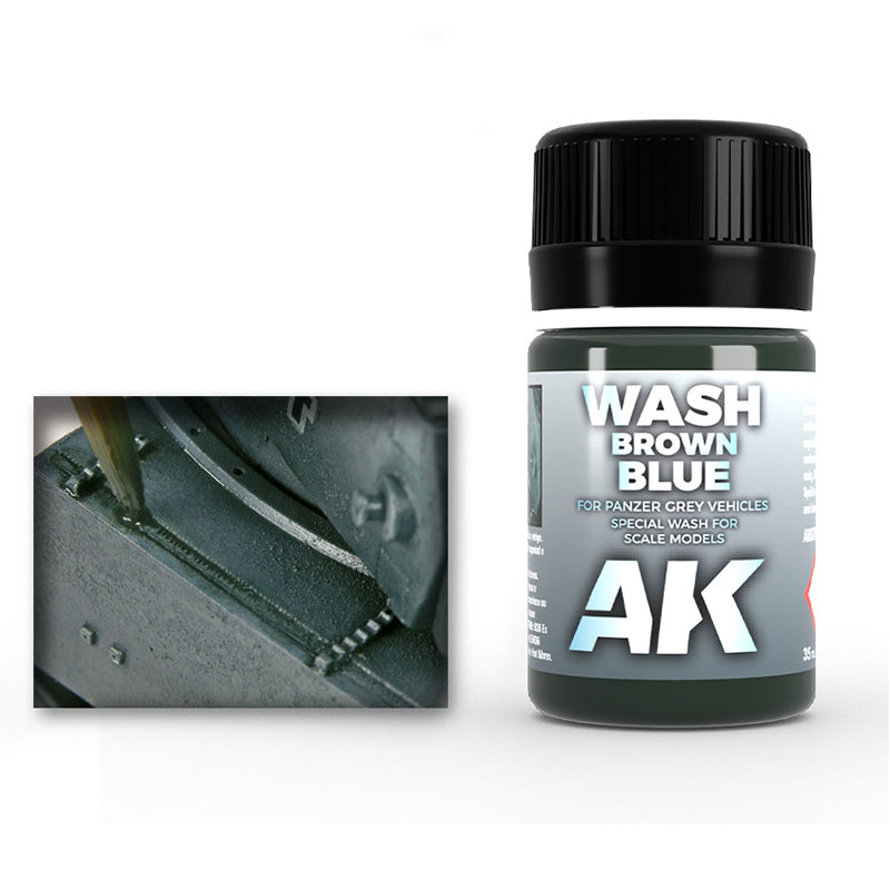 AK Interactive Wash For Panzer Grey Vehicles