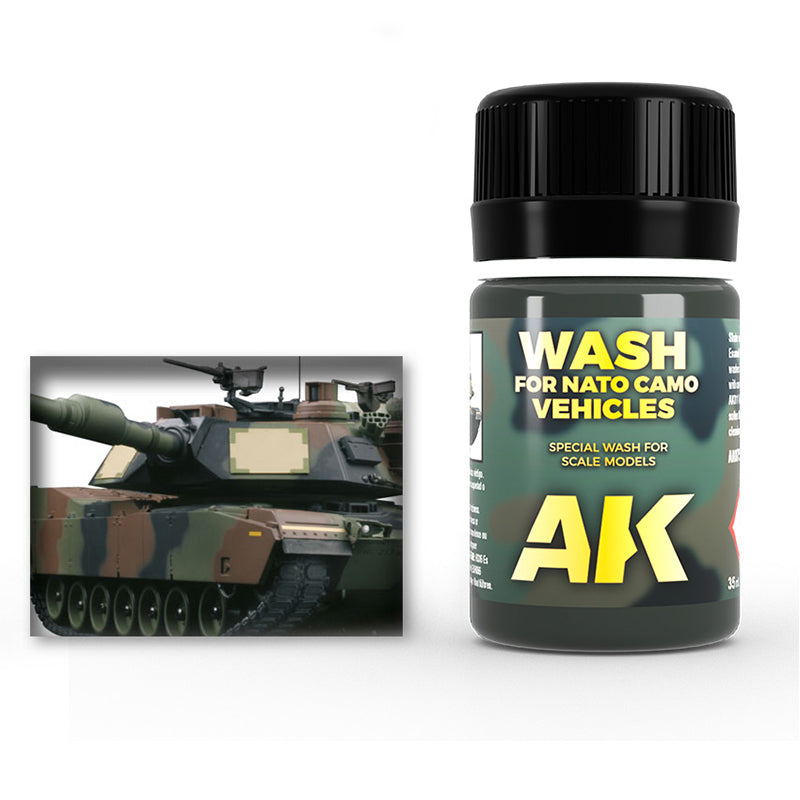 AK Interactive Wash For NATO Vehicles