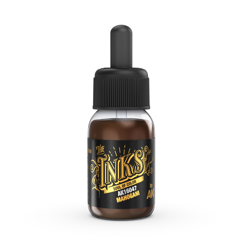 AK Interactive The INKS Mahogani 30ml