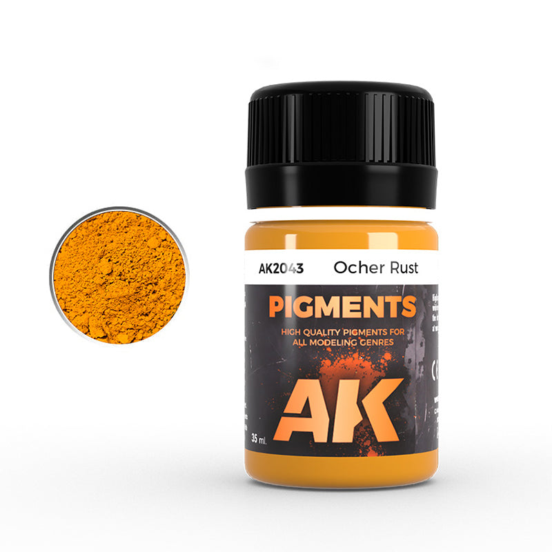 AK Interactive Ocher Rust Pigment