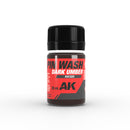 AK Interactive Pin Wash Dark Umber 35ml