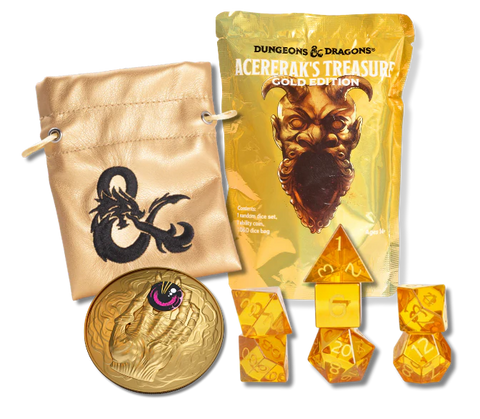 Sirius Dice D&D Acererak's Treasure - Gold Edition