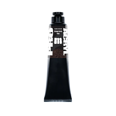 Pro Acryl Basing Texture Tubes - Brown Earth - FINE 120ml