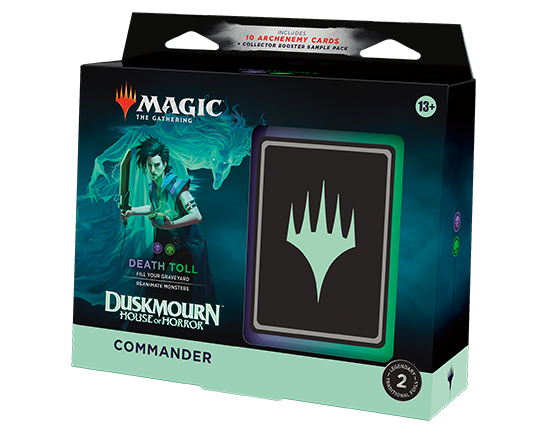 Magic: The Gathering Duskmourn: House of Horror Commander Deck - Death Toll