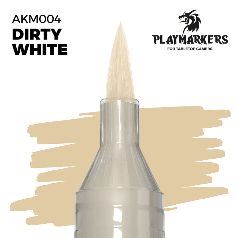 AK Interactive Playmarker Dirty White