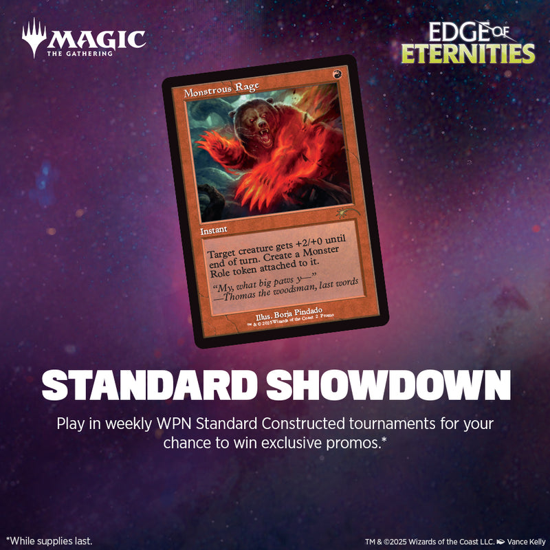 MTG Standard Showdown Ticket - 08/01/25