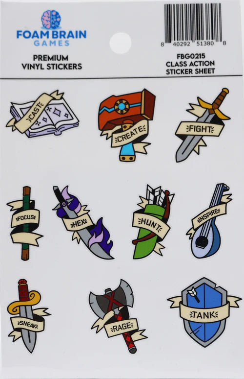 Class Action Sticker Sheet