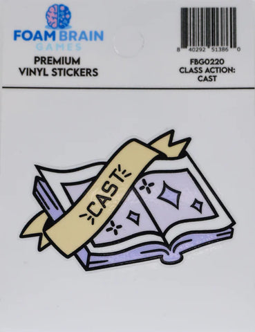 Class Action Sticker: Cast