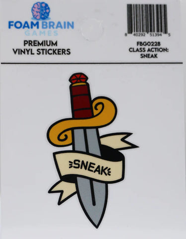 Class Action Sticker: Sneak