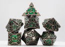 Quiver of Arrows: Enchanted Forest Arrow - Metal RPG Dice Set