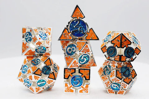 Oculus: Intelligent- Metal RPG Dice Set