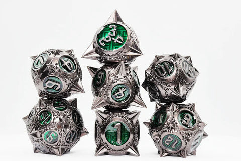 Meteor Storm: Hunter's Moon - Metal RPG Dice Set