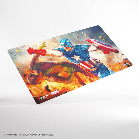 Marvel Super Heroes: Prime Playmat - Captain America. Super- Soldier