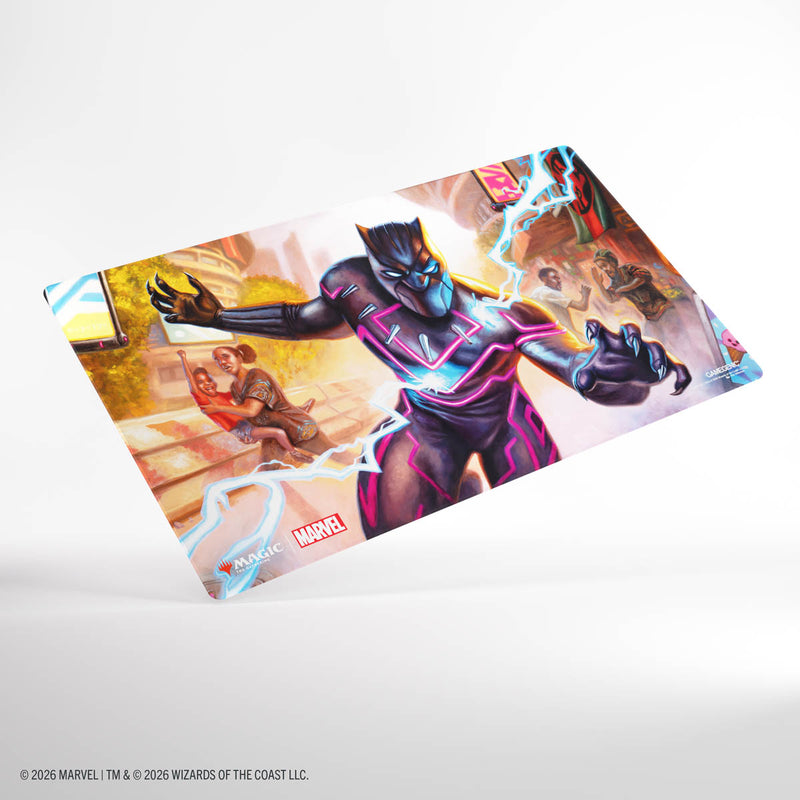 Marvel Super Heroes: Shiny Playmat - Striking Black Panther