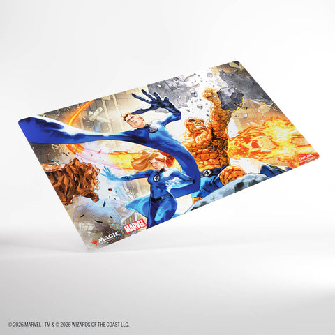 Marvel Super Heroes: Shiny Playmat - The Fantasic Four