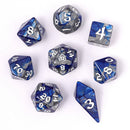 8 pcs RPG Dice Set - Paladin Steel