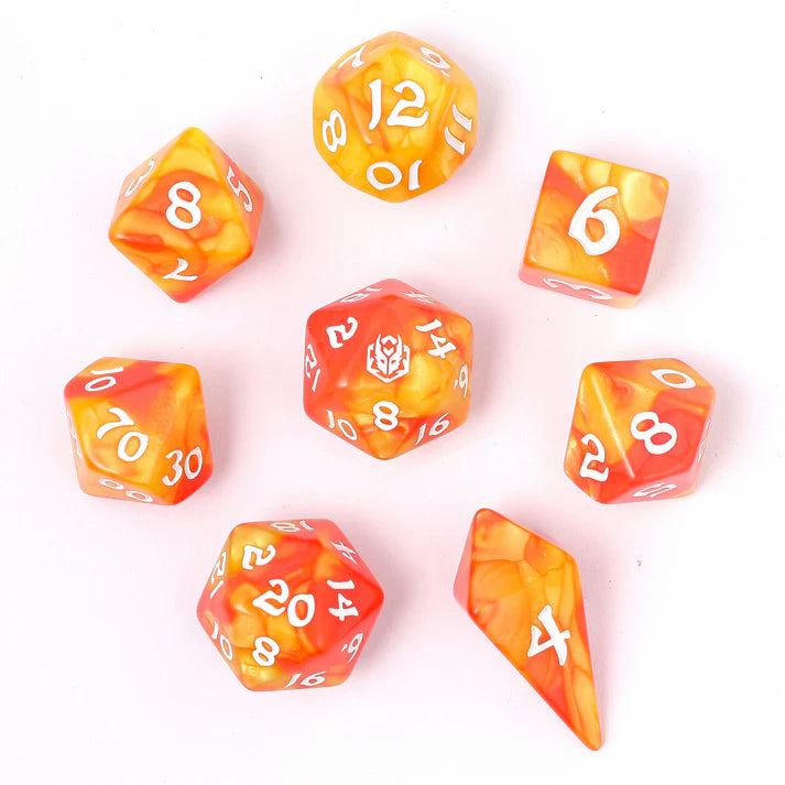 8 pcs RPG Dice Set - Fae Candy