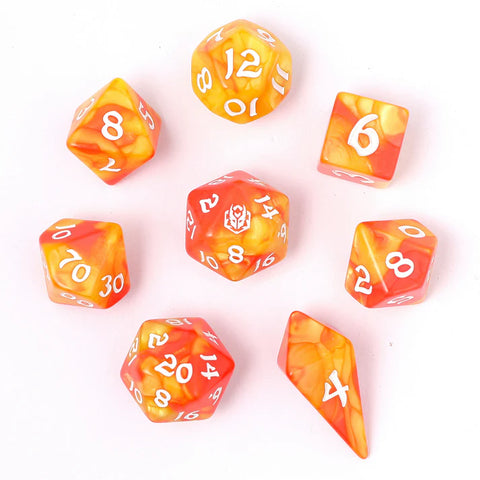 8 pcs RPG Dice Set - Fae Candy