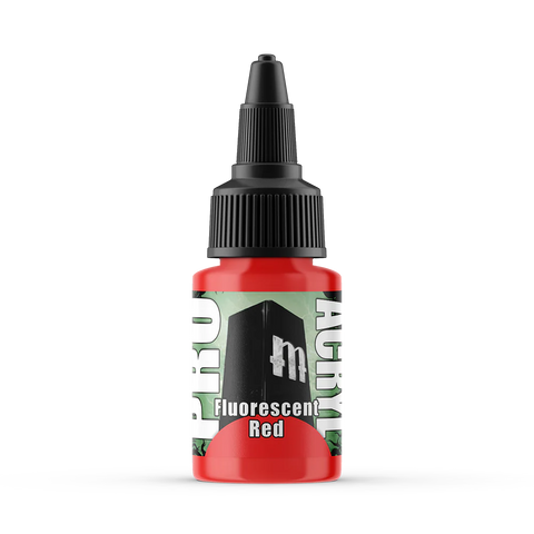 Pro Acryl Fluorescent Red