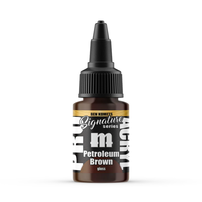 Pro Acryl: Ben Komets Petroleum Brown