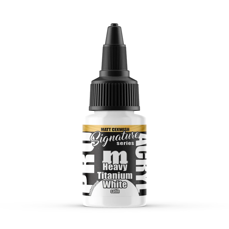 Pro Acryl: Matt Cexwish Heavy Titanium White