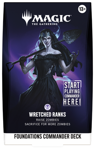 Foundations Commander Deck - Wretched Ranks