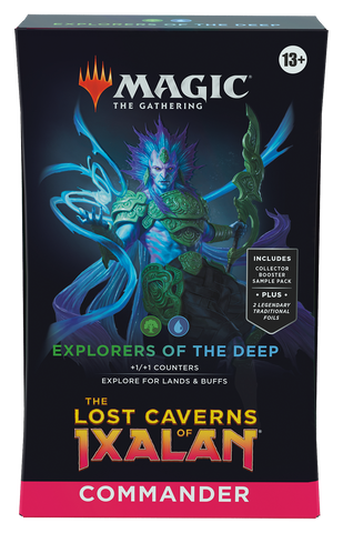 The Lost Caverns of Ixalan Commander Deck - Explorers of the Deep