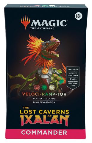 The Lost Caverns of Ixalan Commander Deck - Veloci-ramp-tor