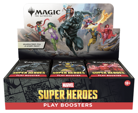 Marvel Super Heroes - Play Booster Box