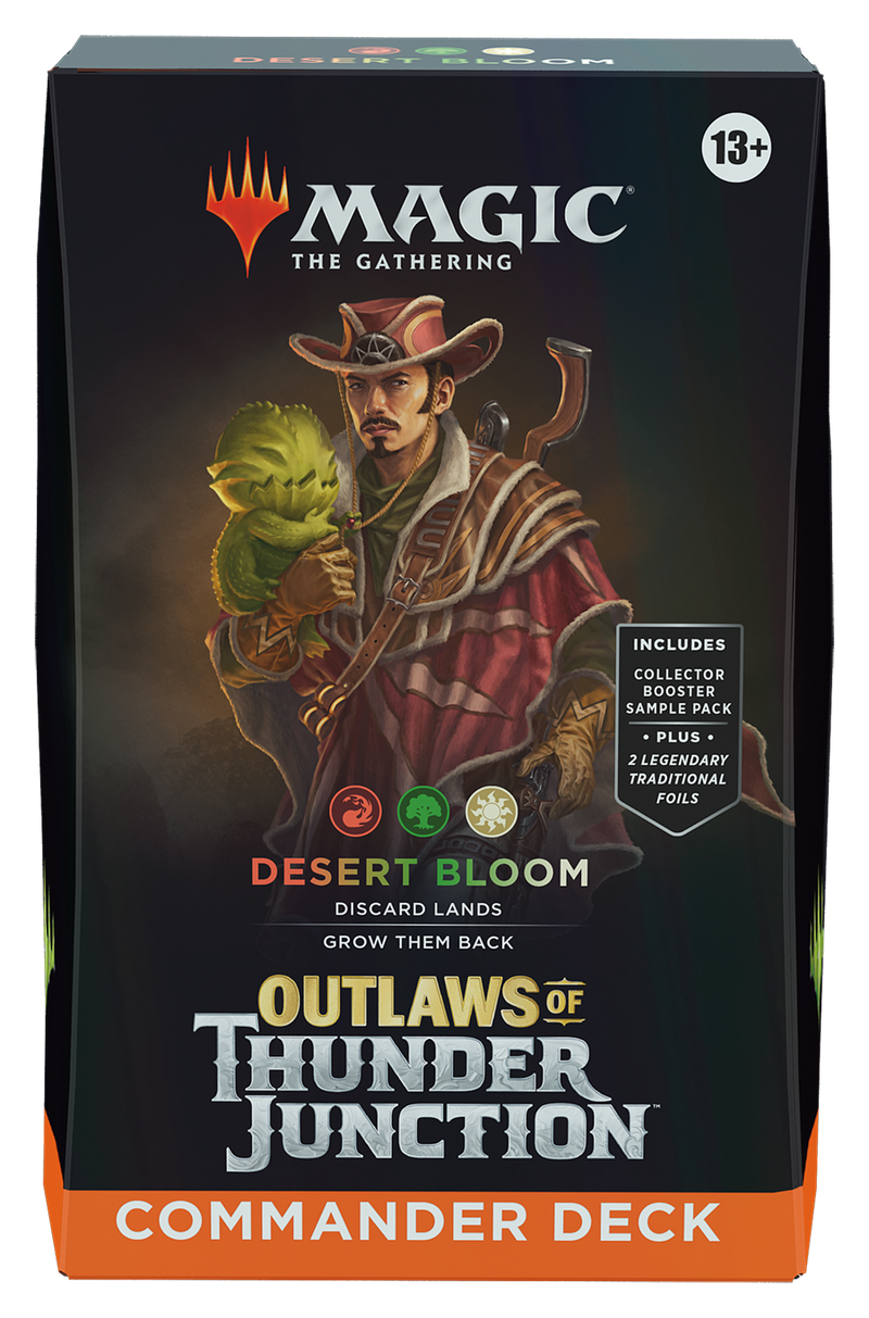 Outlaws of Thunder Junction Commander Deck - Desert Bloom