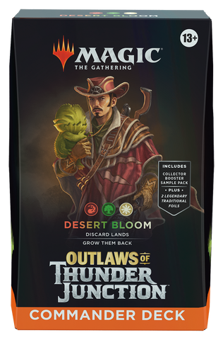 Outlaws of Thunder Junction Commander Deck - Desert Bloom