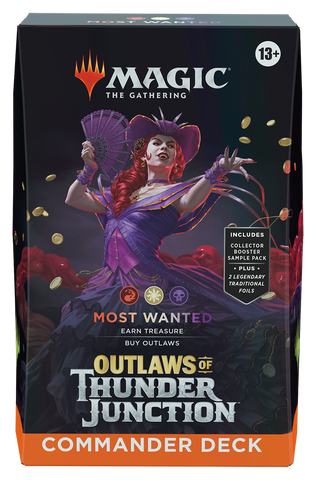 Outlaws of Thunder Junction Commander Deck - Most Wanted