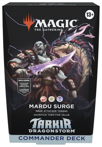 Magic: The Gathering Tarkir: Dragonstorm Commander Deck - Mardu Surge