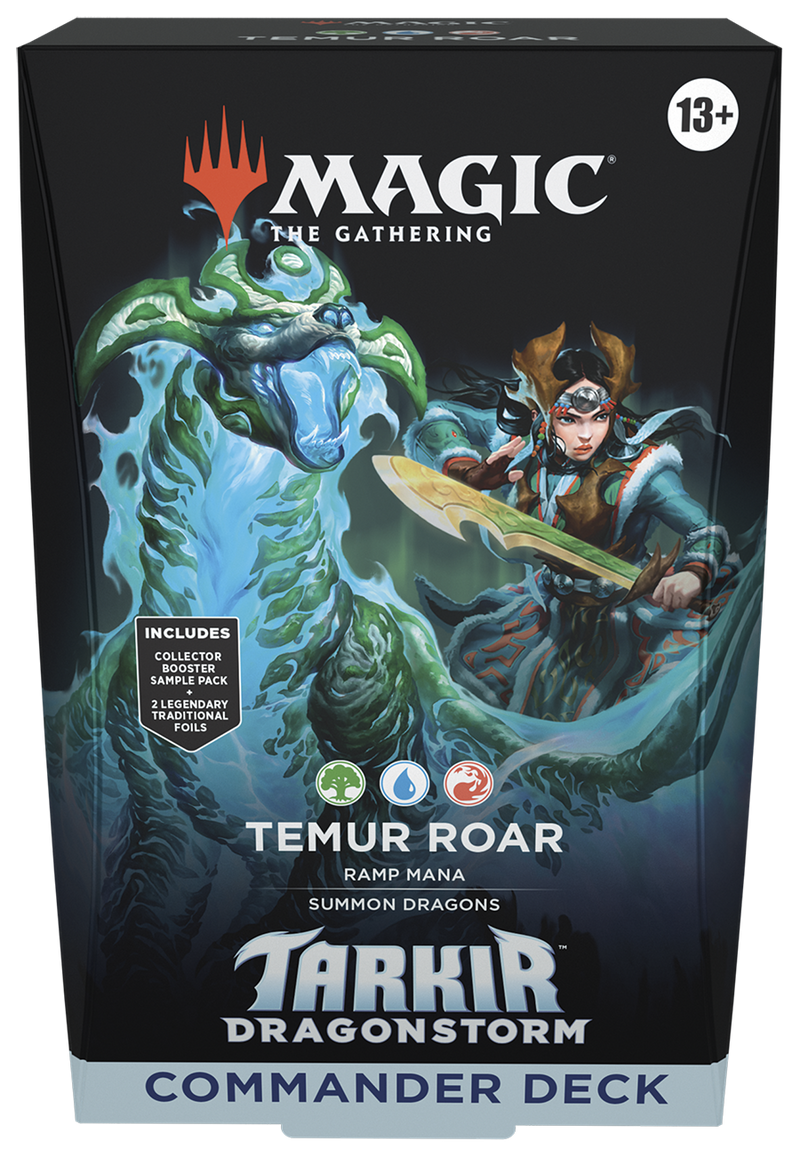 Magic: The Gathering Tarkir: Dragonstorm Commander Deck - Temur Roar