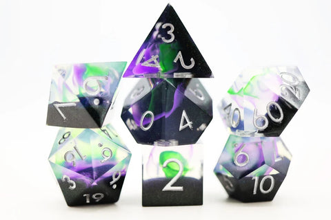 Sharp Edge Resin RPG Dice Set - Magic Trick