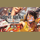 One Piece OP-16 Release Sealed Tournament Ticket - 06/06/26